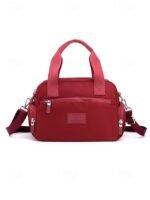 Women's Water-Repellent Nylon Shoulder Bag – Lightweight - Image 17