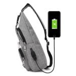 Men's Crossbody Sling Bag with USB Charging Port - Ideal - Image 4