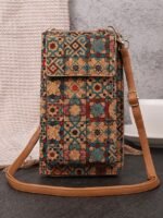 Women's Vintage Boho Phone Crossbody Bag with Adjustable - Image 9