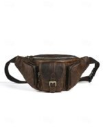 Men's Genuine Leather Fanny Pack, Top-Grain Leather - Image 13