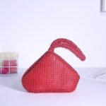 Women's Rhinestone Wristlet Evening Bag – Sparkly Crystal - Image 14