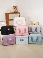 Women's Nylon Tote Bag Travel Bag - Waterproof, Multiple - Image 6