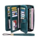 Women's RFID Blocking Faux Leather Wallet – Large - Image 10
