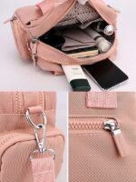 Women's Water-Repellent Nylon Shoulder Bag – Lightweight - Image 7