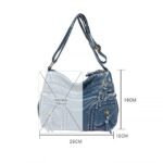 Women's Vintage Brown Faux Leather Shoulder Bag – Boho - Image 5