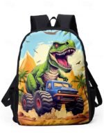 Kids' 3-Piece Dinosaur Backpack Set with Lunch Bag and - Image 15