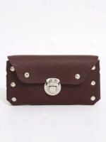 Men's Faux Leather Belted Mobile Waist Bag with Secure Lock - Image 12