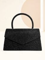 Women's Clutch Evening Bag Shoulder Bags Flap Bag Polyester - Image 12